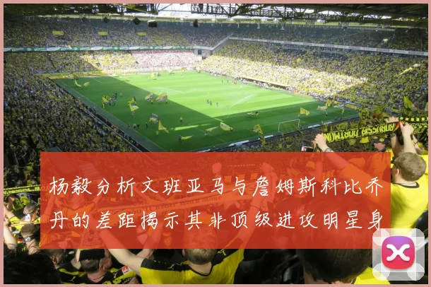 杨毅分析文班亚马与詹姆斯科比乔丹的差距揭示其非顶级进攻明星身份